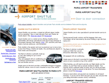 Tablet Screenshot of airport-shuttle.com